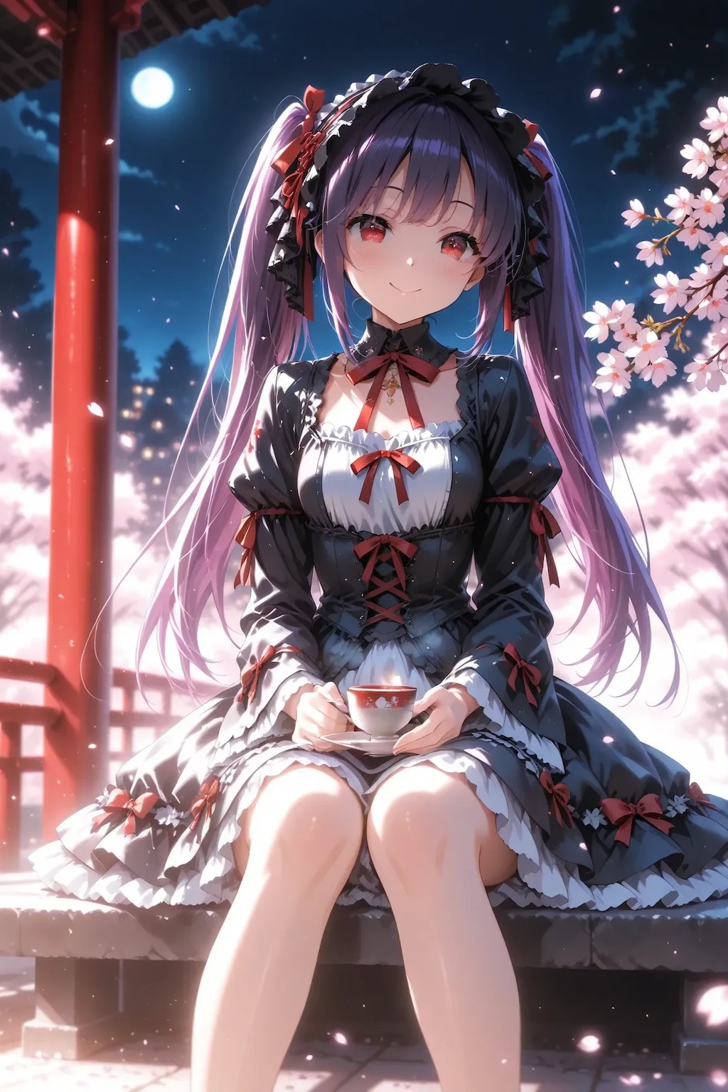 夜桜🌸のティータイム☕💖
