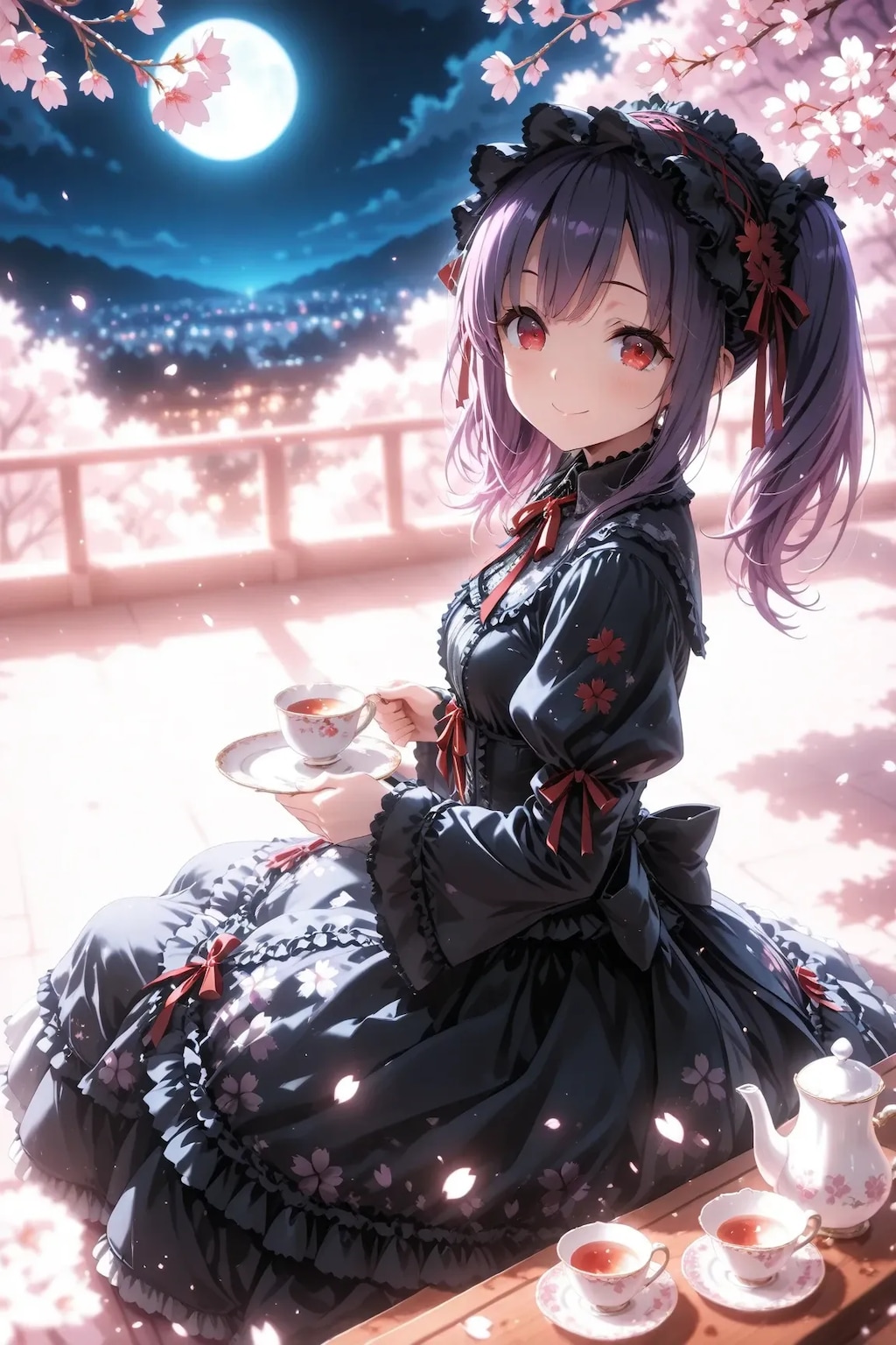 夜桜🌸のティータイム☕💖