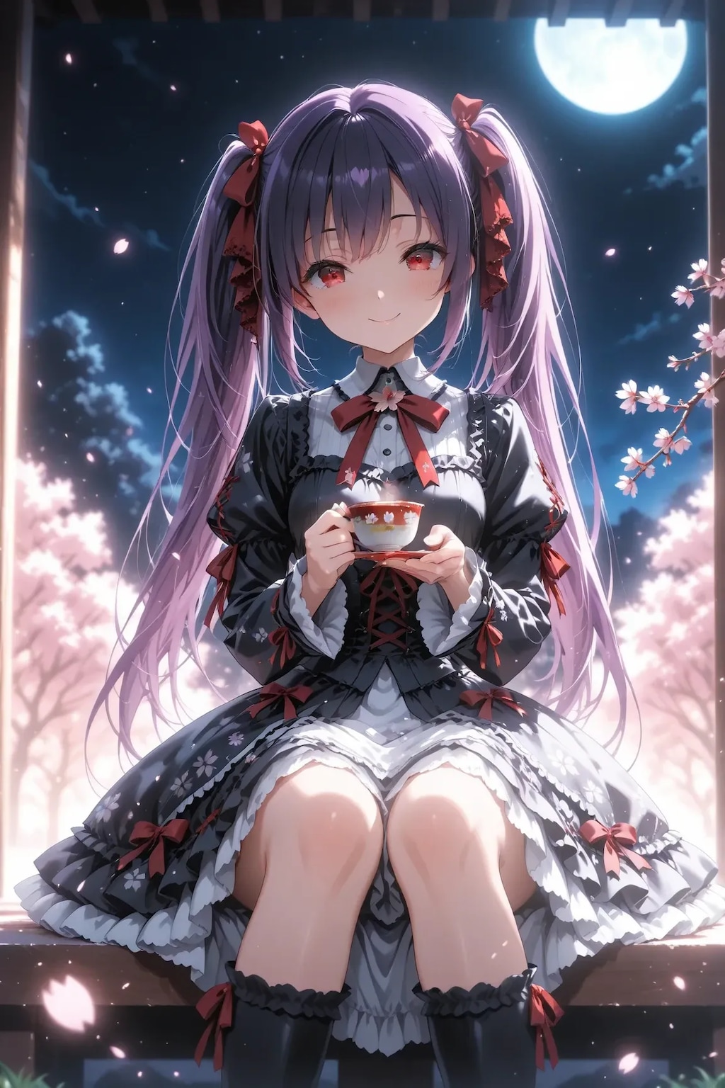 夜桜🌸のティータイム☕💖