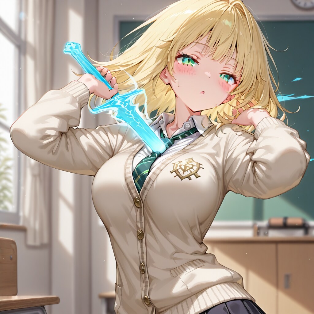 胸から剣出せるようになったんだけど