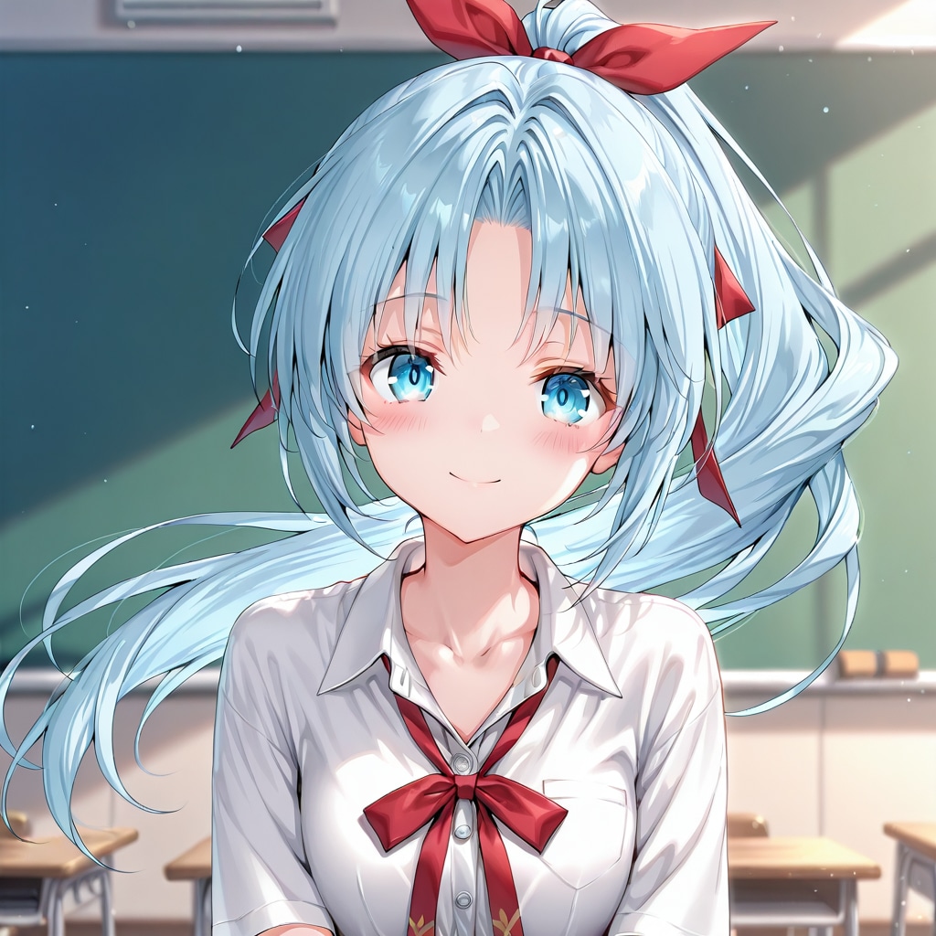 水色らーちゃん【来愛イメwk】