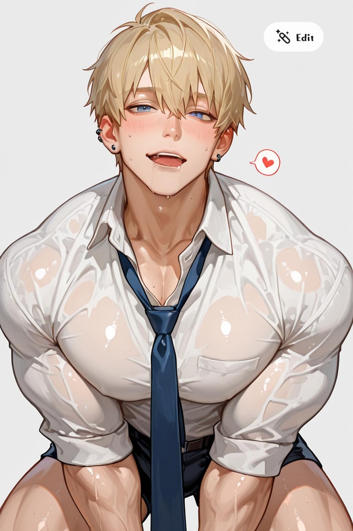 挑発する男