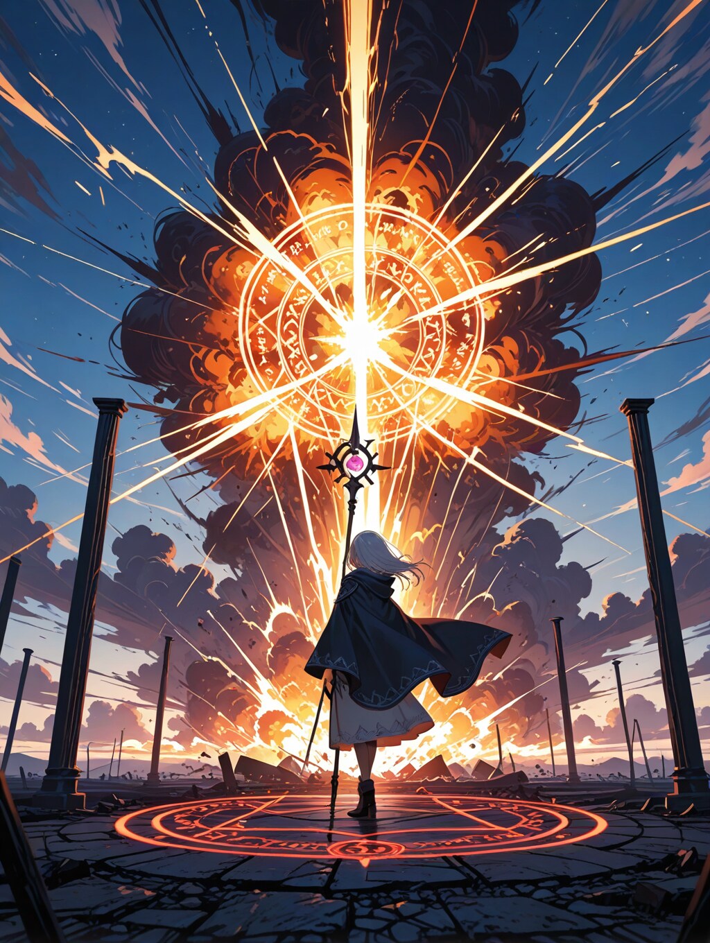 人類最大の威力の攻撃手段、究極の攻撃魔法