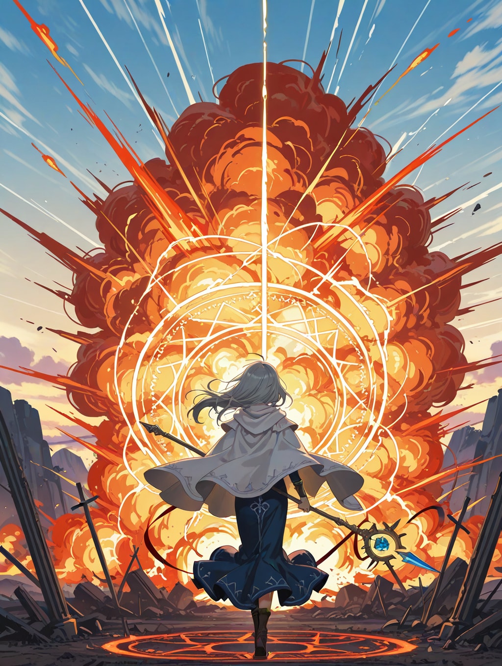 人類最大の威力の攻撃手段、究極の攻撃魔法