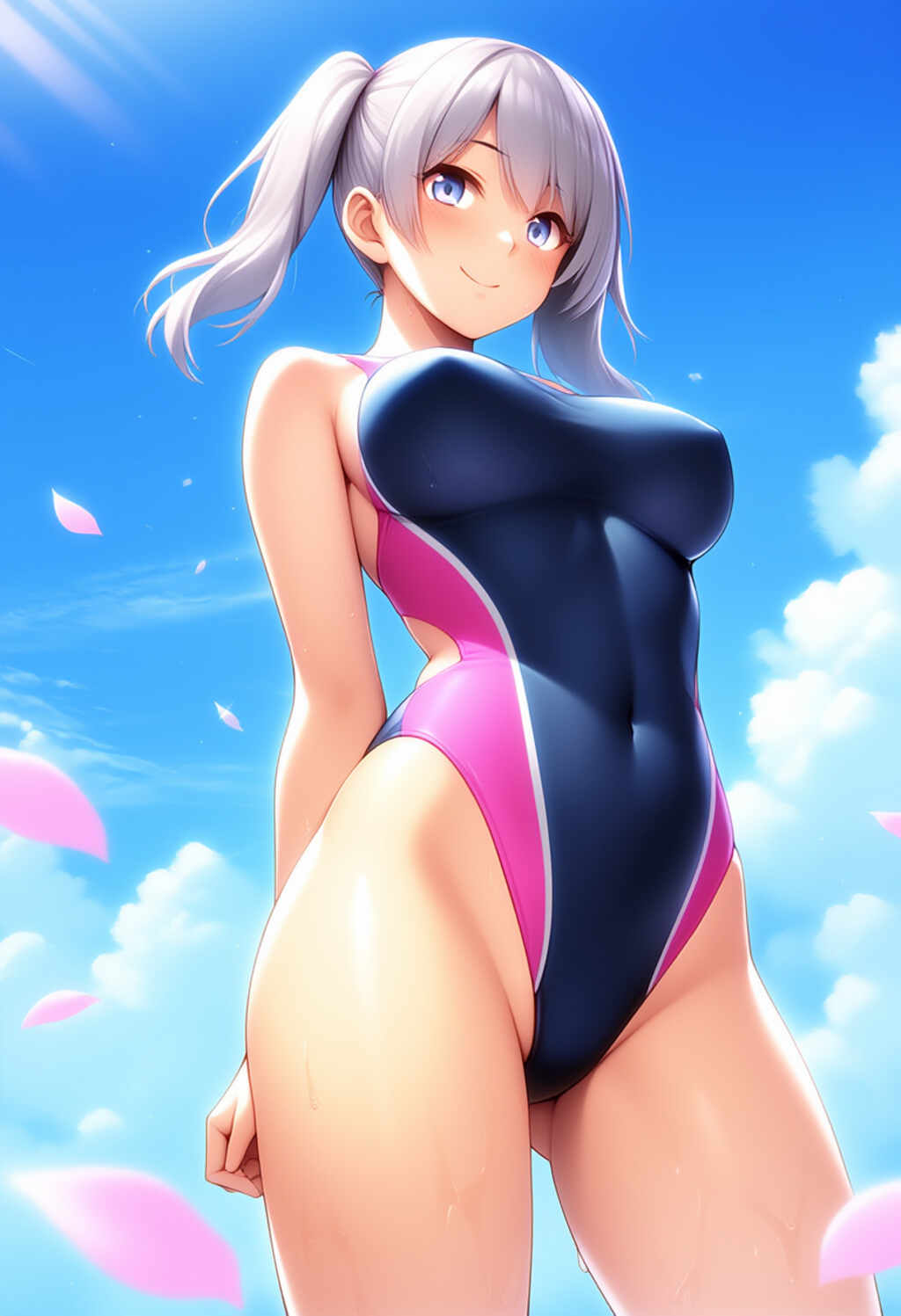 体育の時間 (競泳水着)