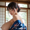 浴衣美女と... 5枚目