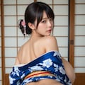 浴衣美女と... 3枚目