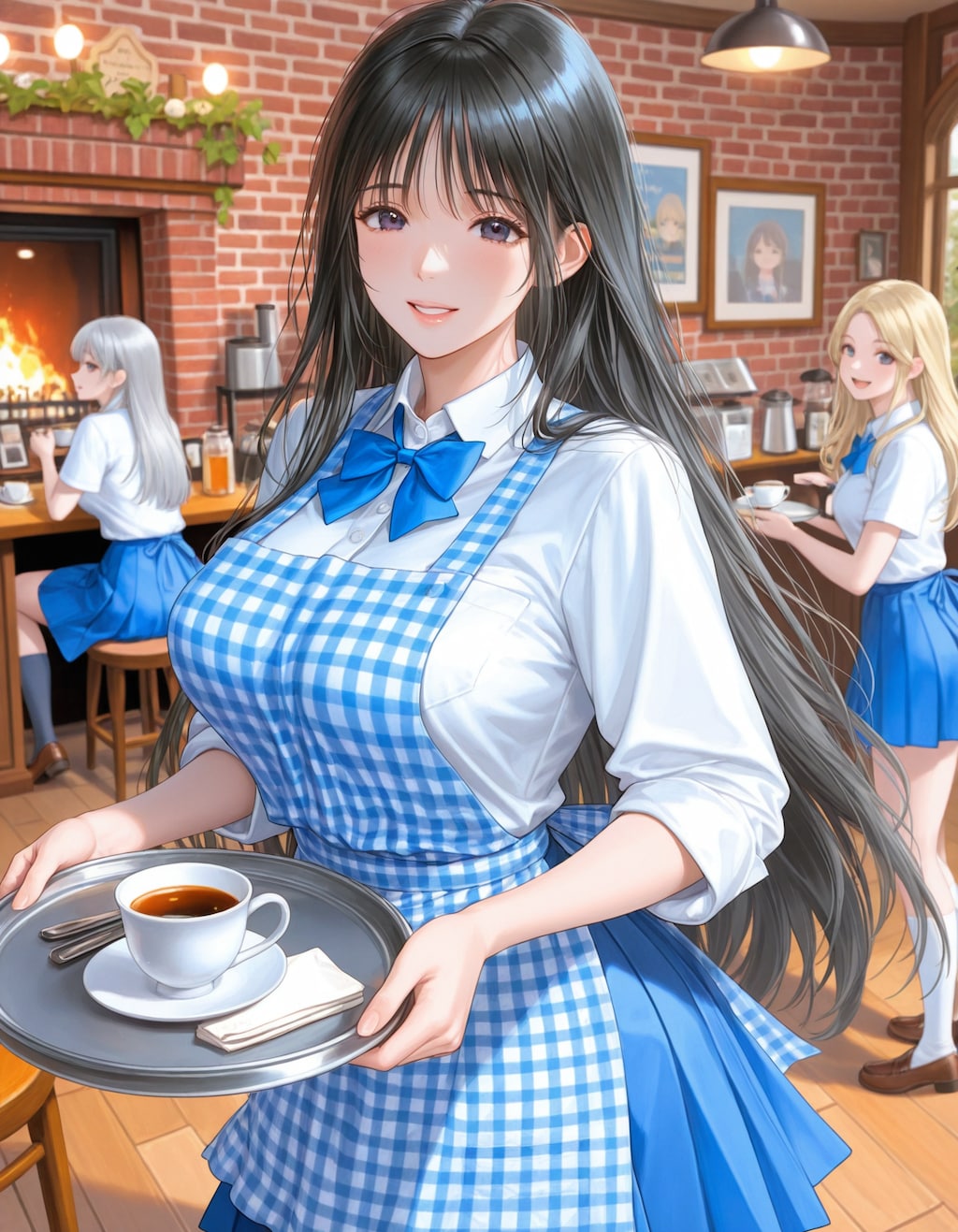 《Stable Diffusion XL版》バイト中