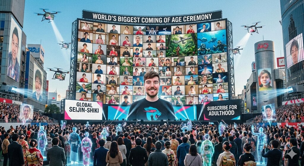 世界的人気者の寿ぎ