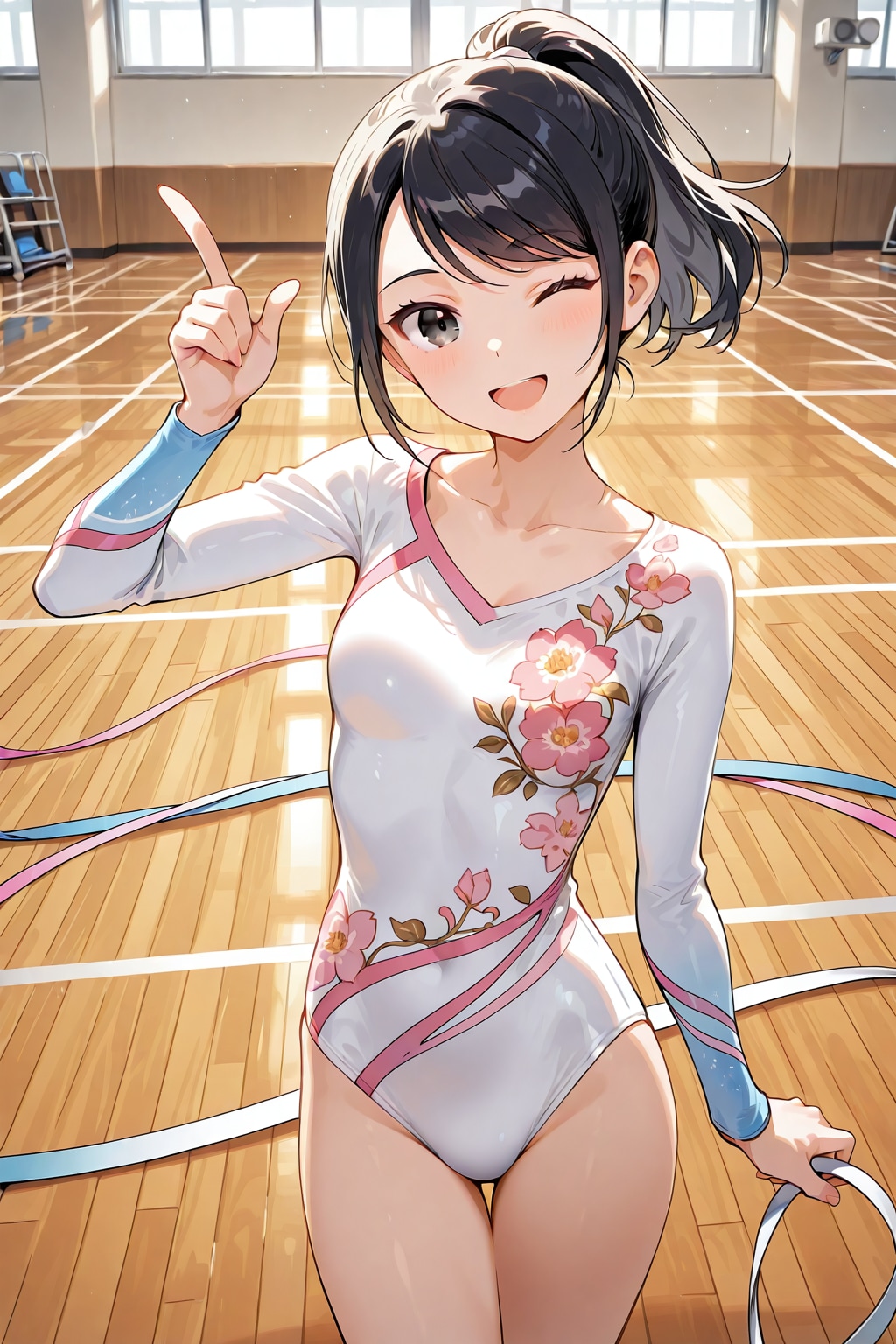 新体操部の沙希ちゃん✨１８
