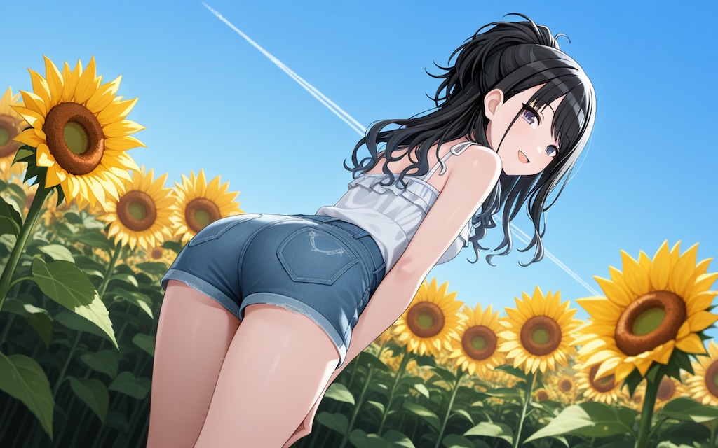 【風野灯織】ひまわり畑