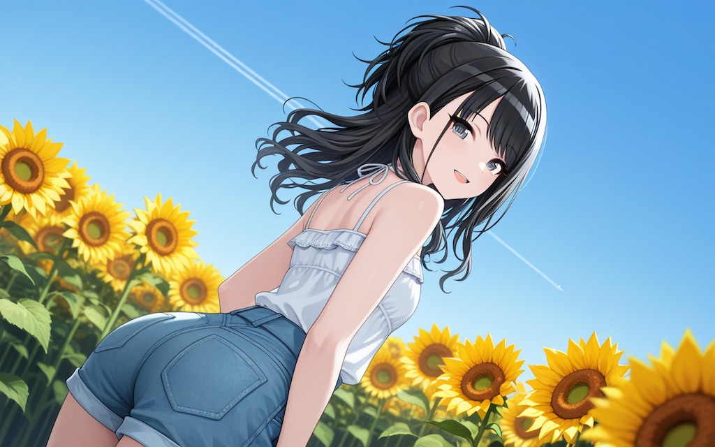 【風野灯織】ひまわり畑