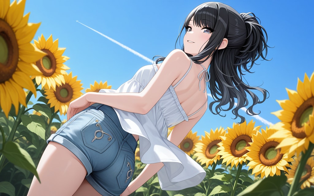 【風野灯織】ひまわり畑