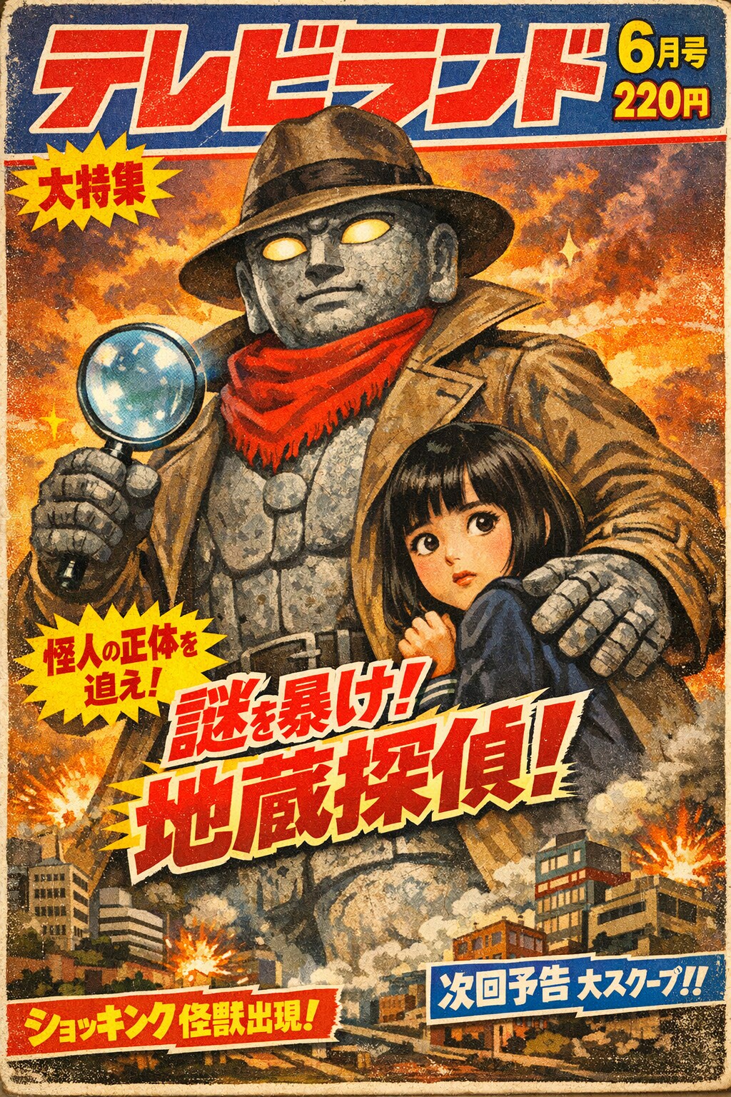 地蔵探偵 | の人気AIイラスト・グラビア