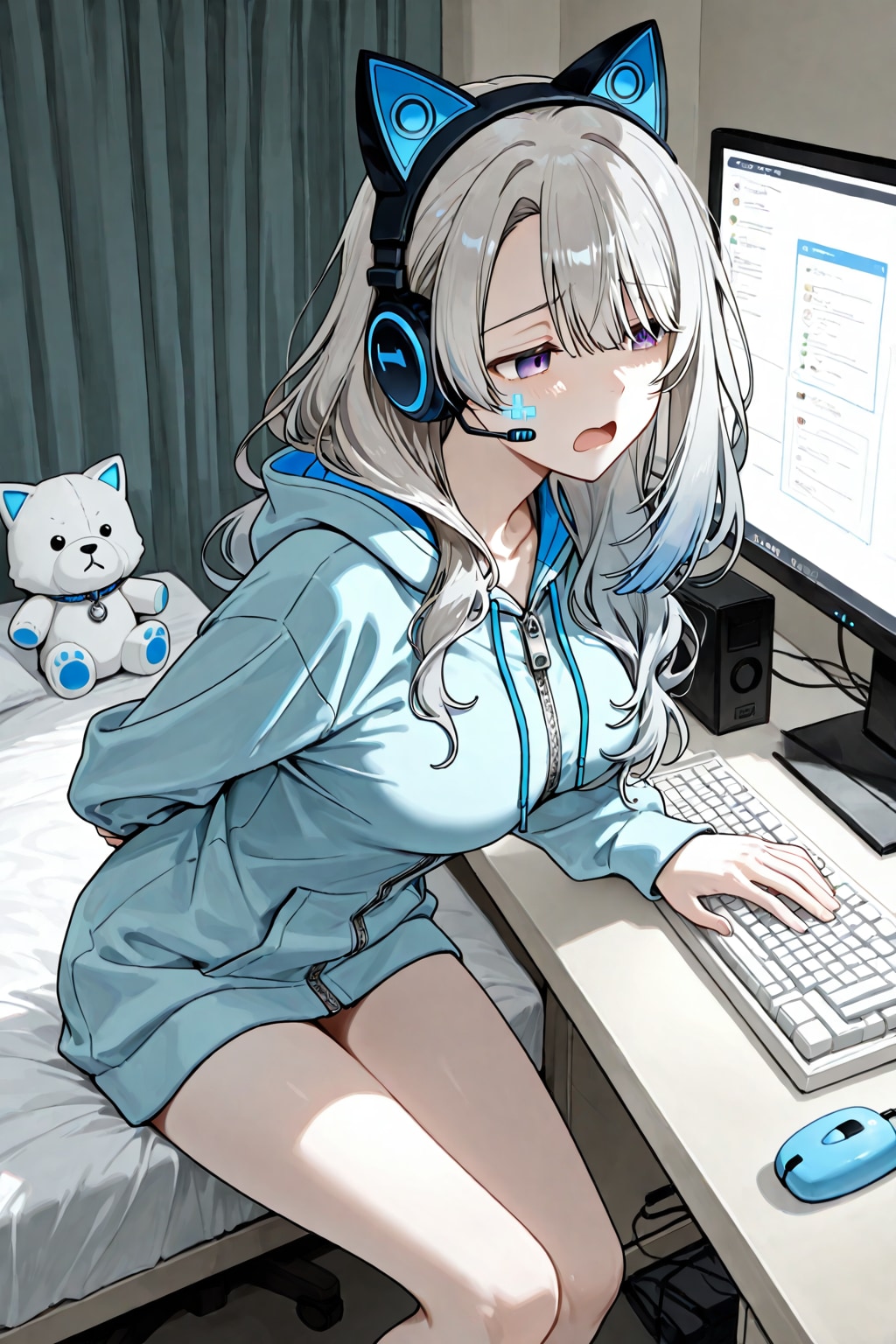 座りすぎ | の人気AIイラスト・グラビア