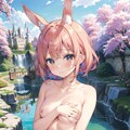 ワンダーランドガーデンの兎 3枚目