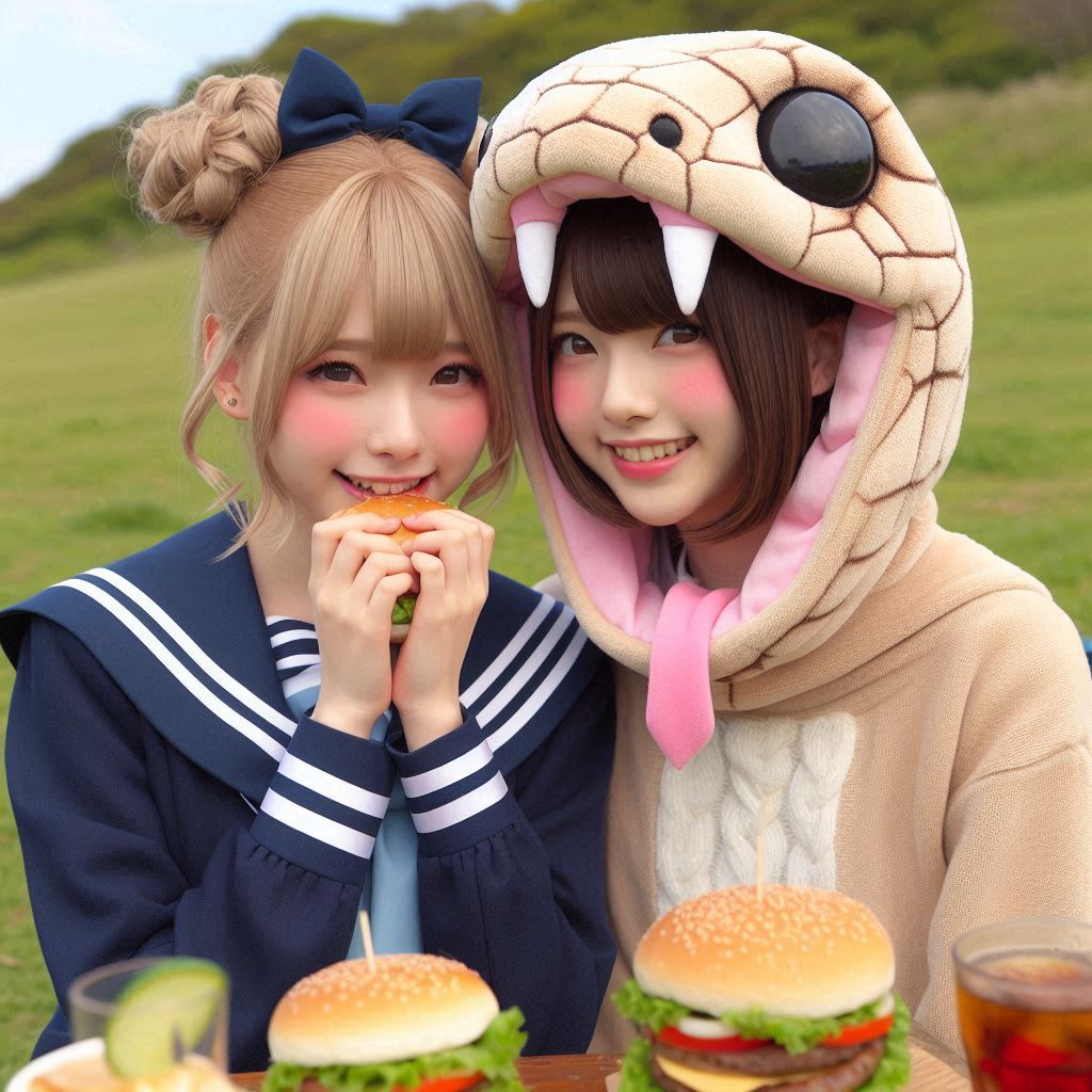 イノ金ピクニック | の人気AIイラスト・グラビア