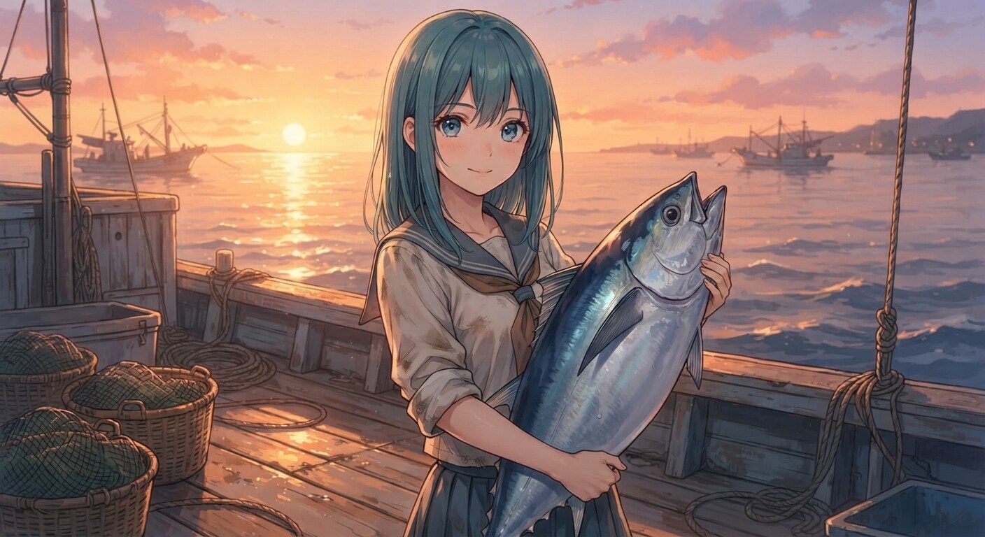 鮪と翠さん | の人気AIイラスト・グラビア