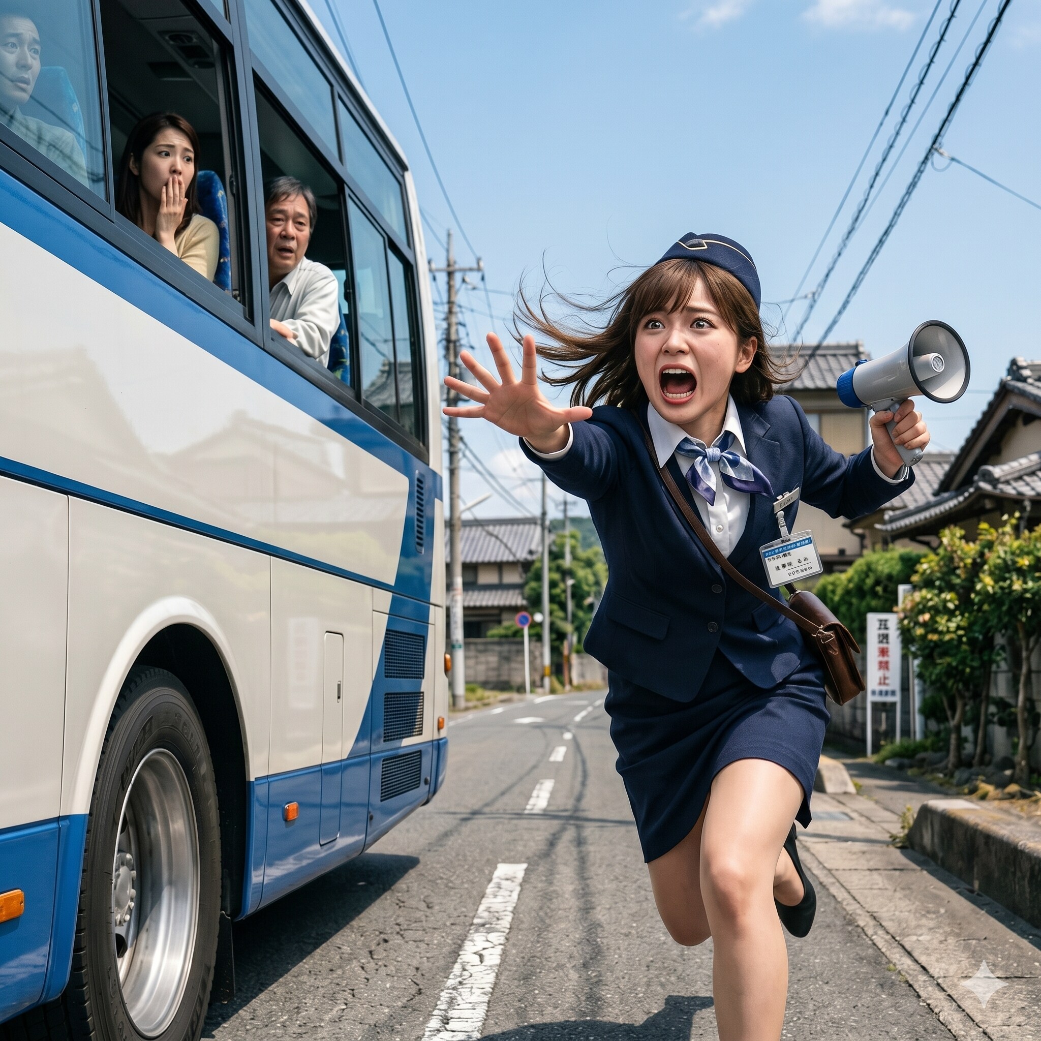 待って！私のバス！ その１