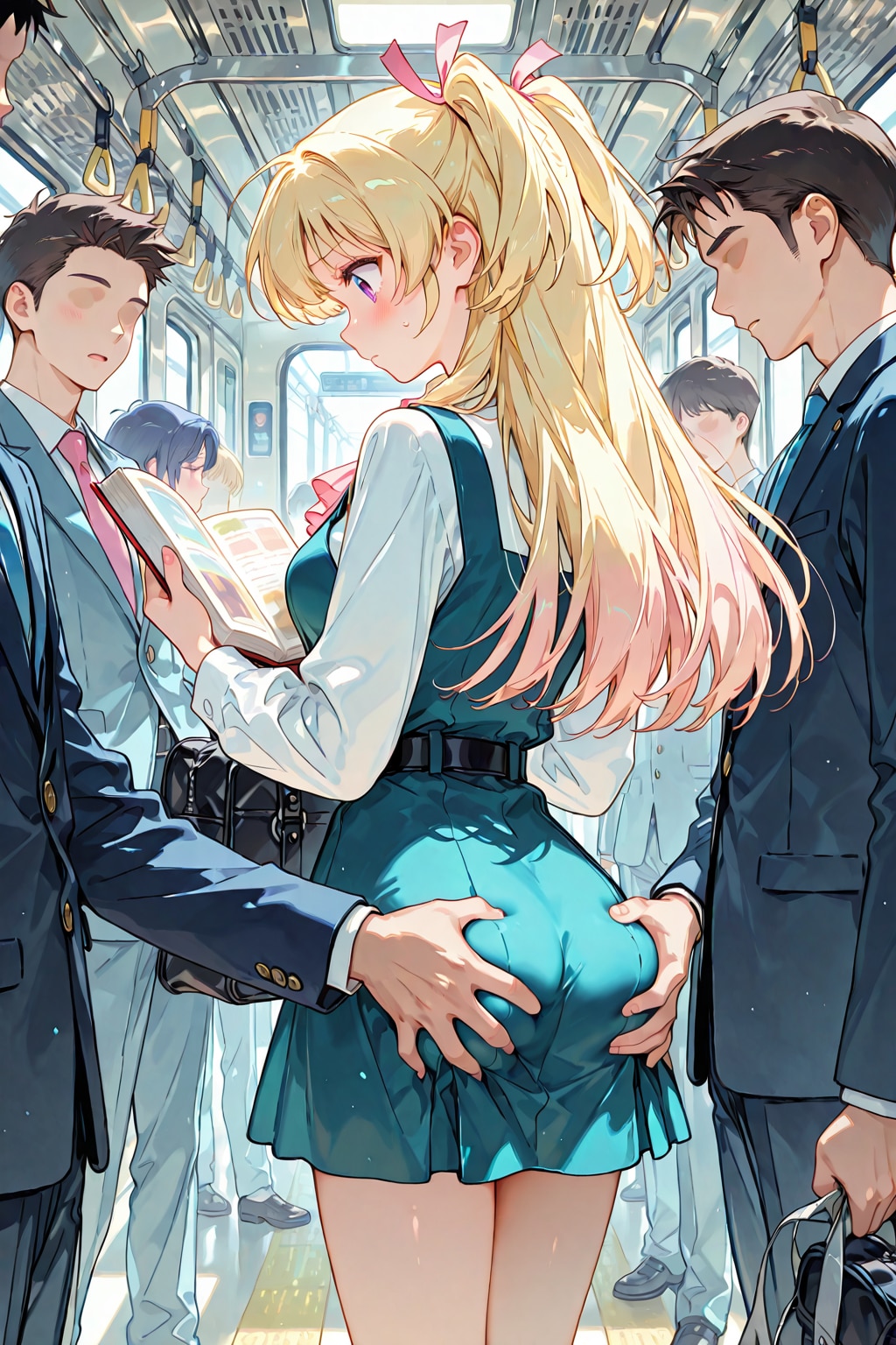 麻衣子ちゃんの通学風景④