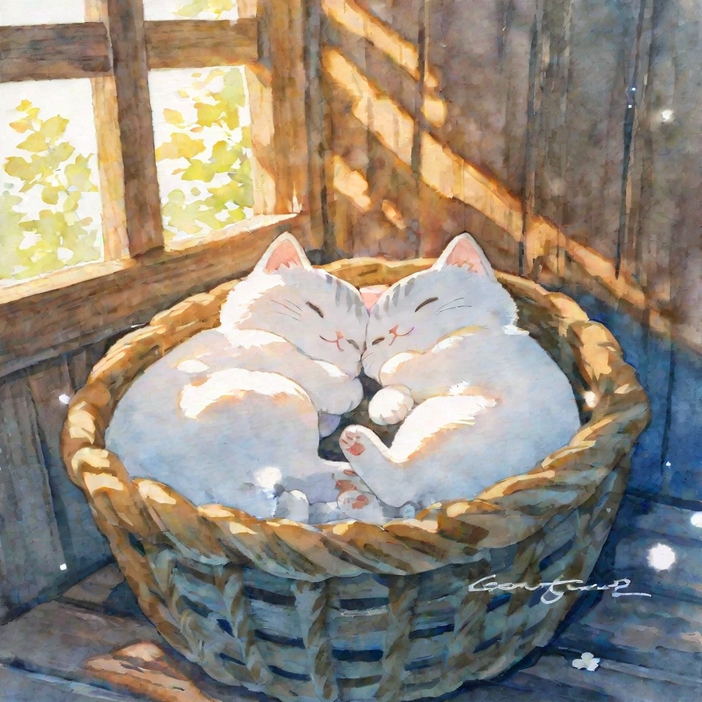 ふたごのこねこ