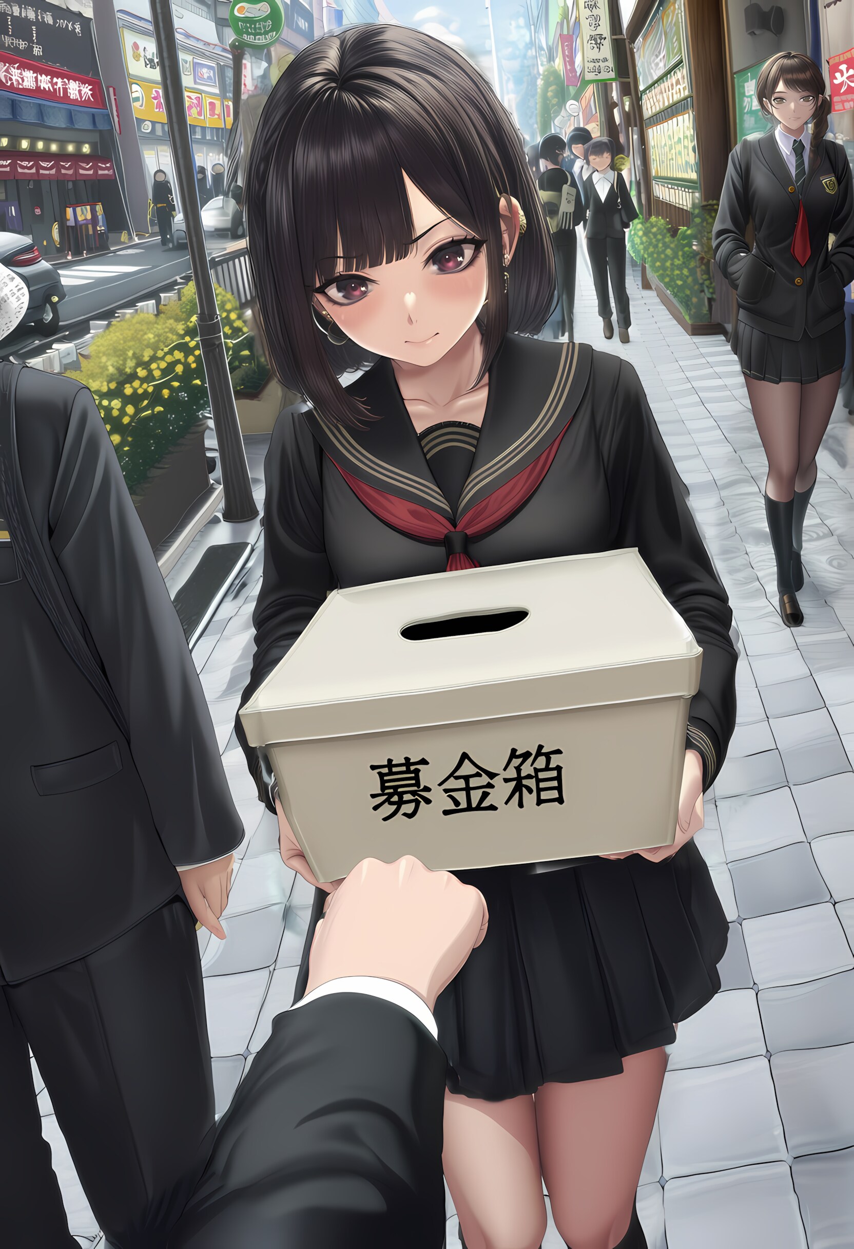 募金をお願いします…!!