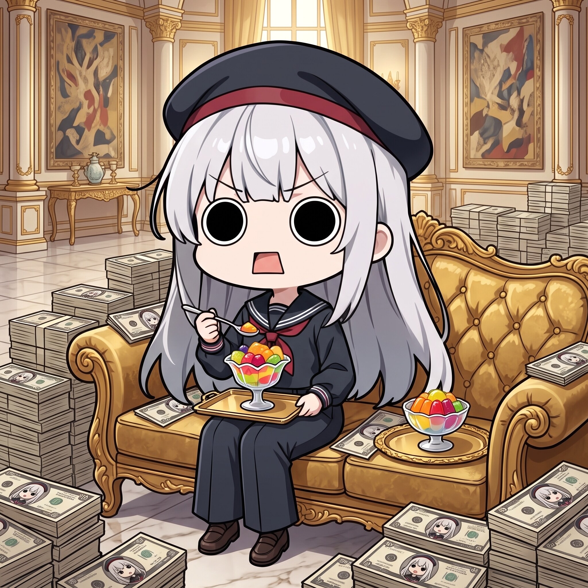 大富豪えらいこっちゃ嬢 | の人気AIイラスト・グラビア