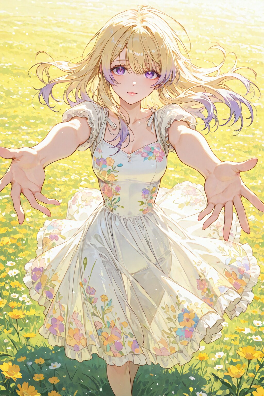 花とワンピース