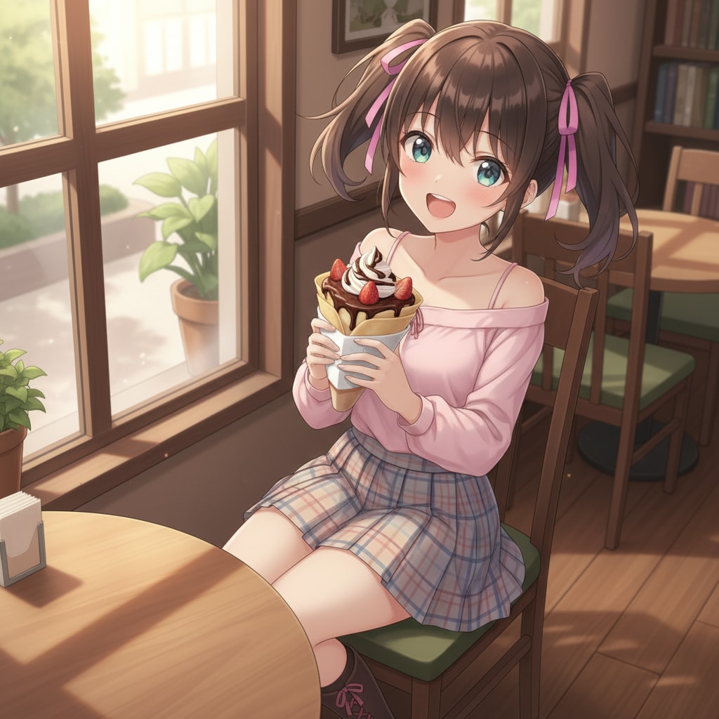 チョコクレープ