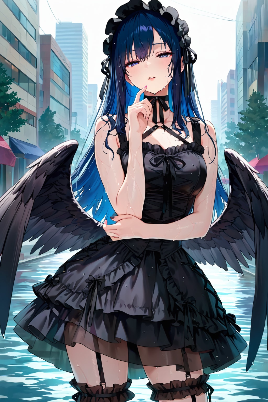 濡羽色