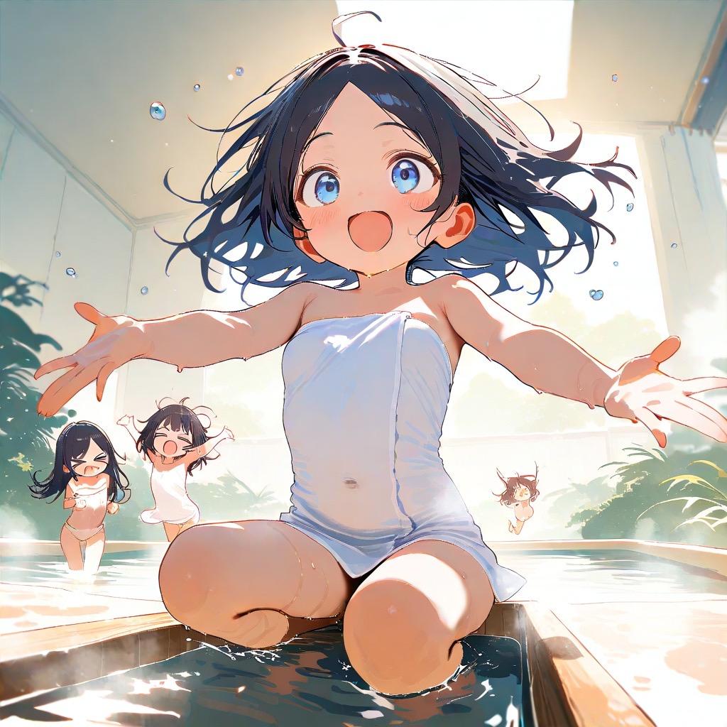 お風呂って楽しいね！