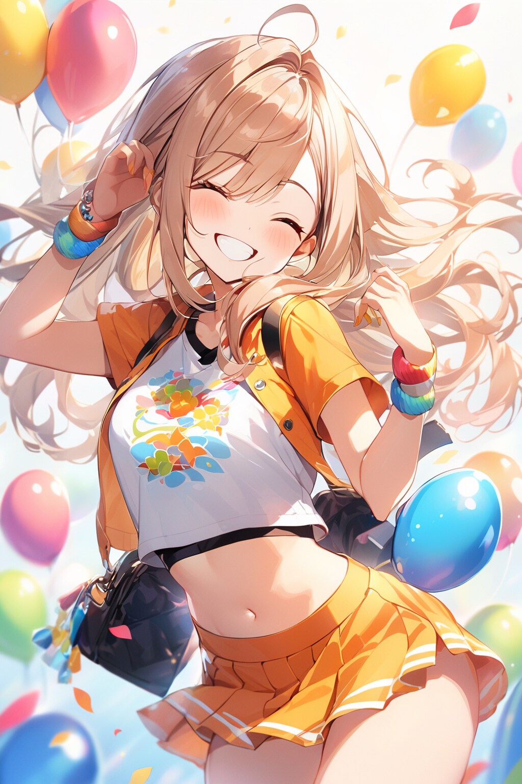 ユーザー企画参加　「へそ出し＋ウィンク　ーVer.03 VEGAー」 兼 15,000 いいね！到達記念