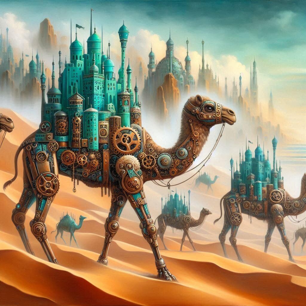 気がついたら、ラクダの背中で生活していた