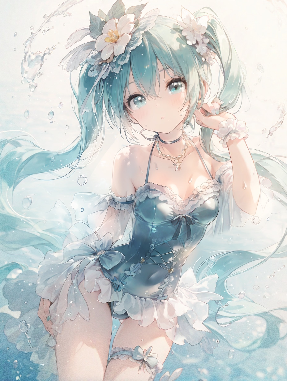 涼しい姿