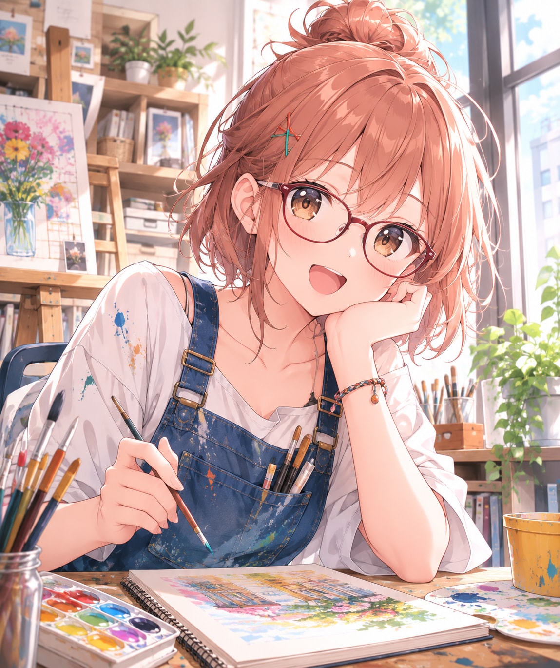 おまかせ眼鏡っ娘260812ChatGPT14 | の人気AIイラスト・グラビア