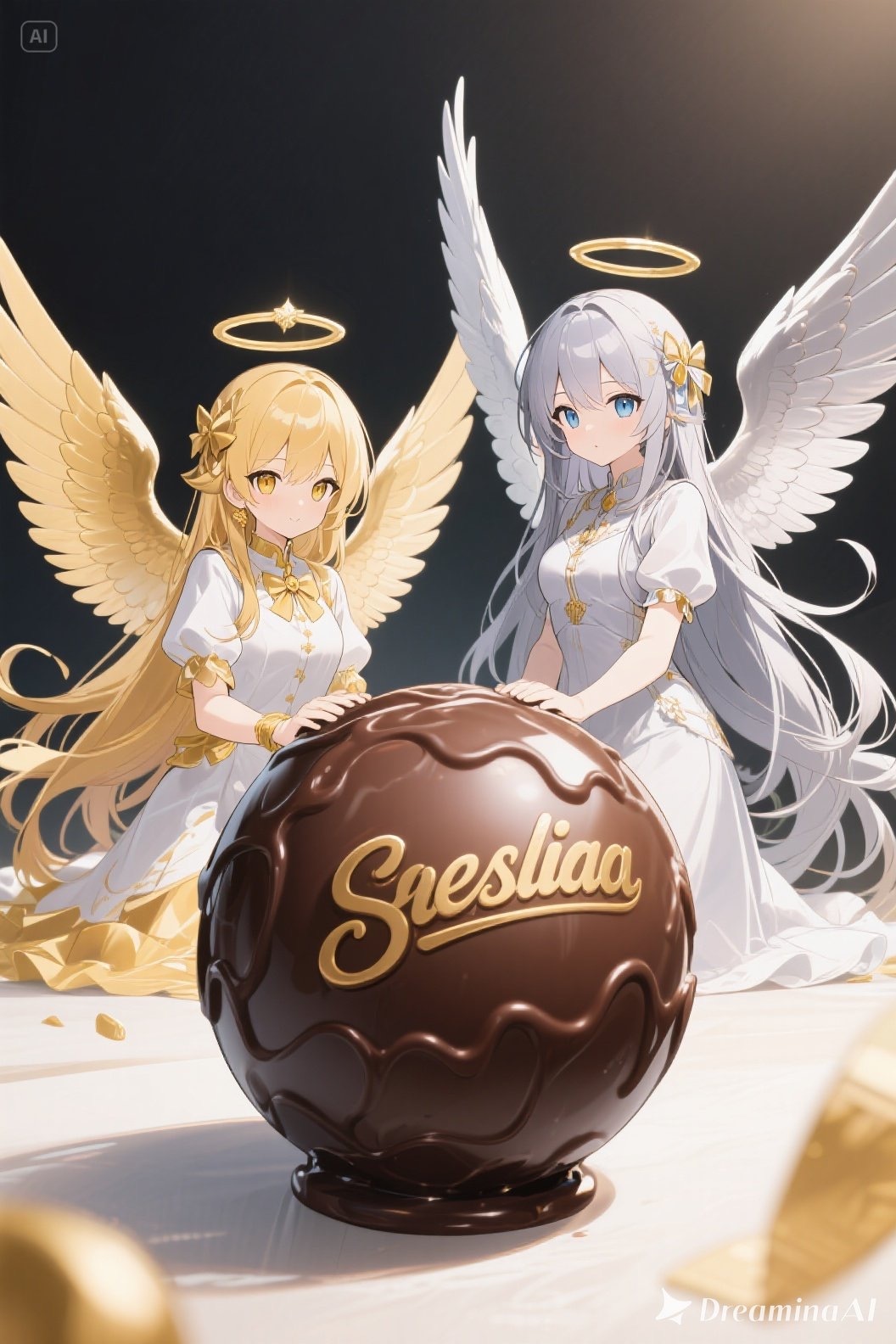 金と銀のエンゼル566 | の人気AIイラスト・グラビア