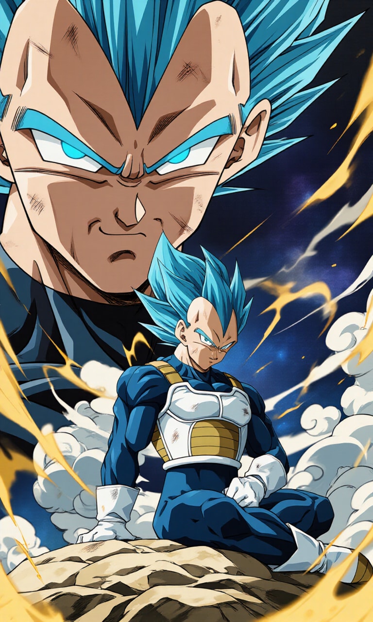 ベジータブルー | の人気AIイラスト・グラビア