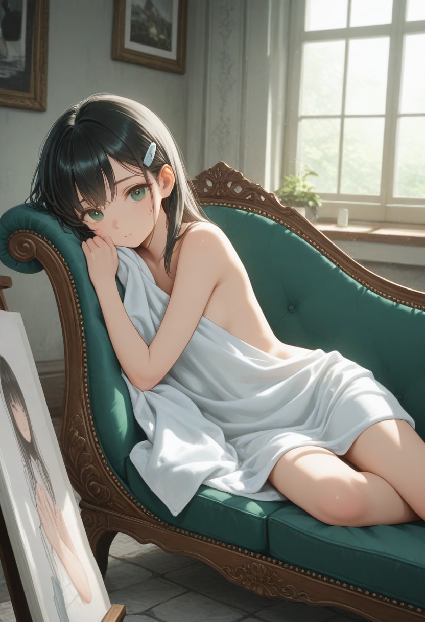 クラスメイトがモデルになってくれた(2)