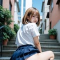見せたがり女子校生 6枚目