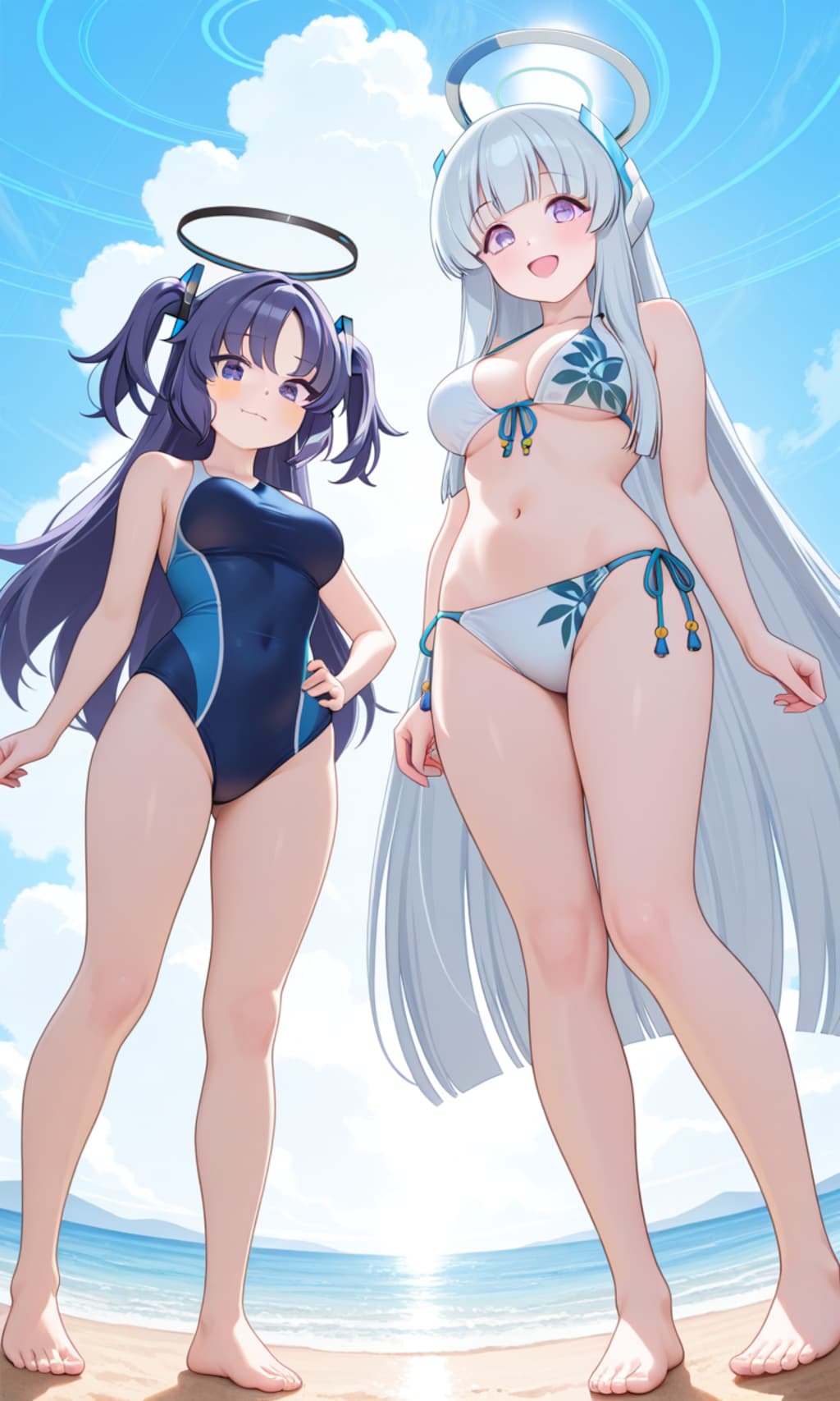 ユウカとノア　ビキニ　画集没2