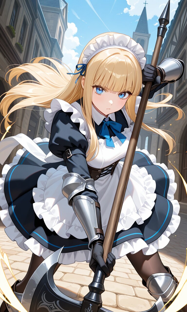 金髪メイドさん　バトル仕様