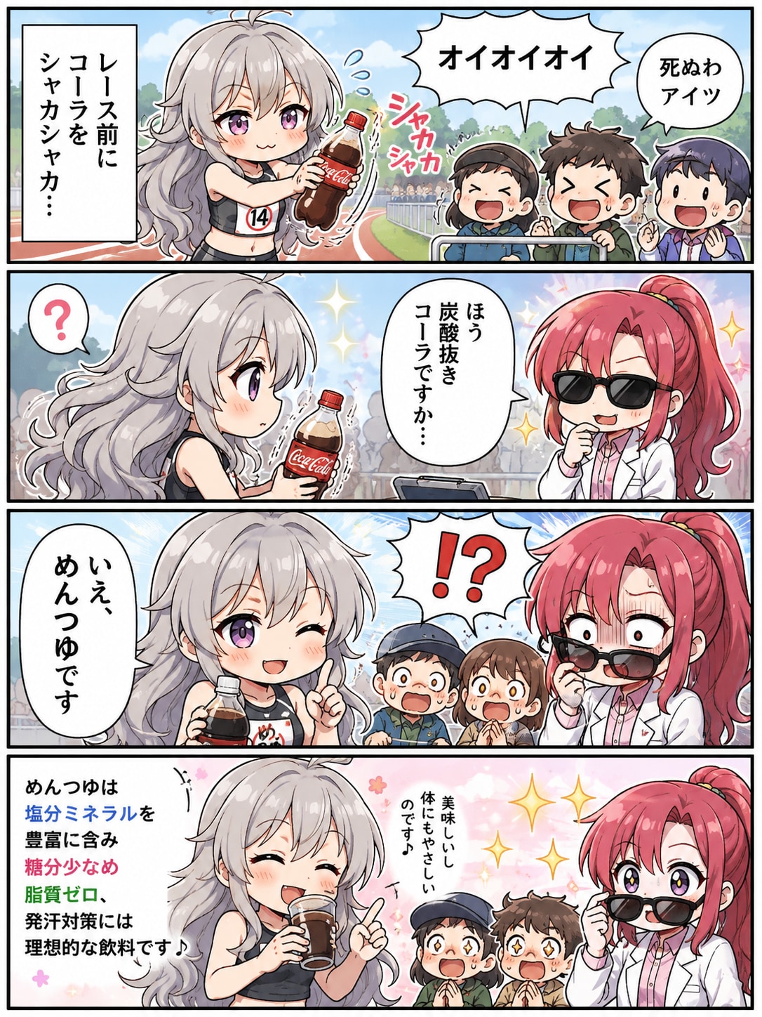 炭酸抜くコーラッッ！！