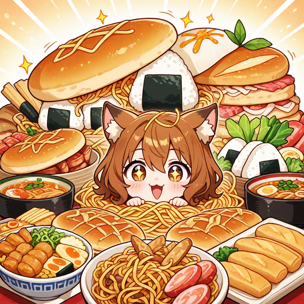 ごはんがたくさん！