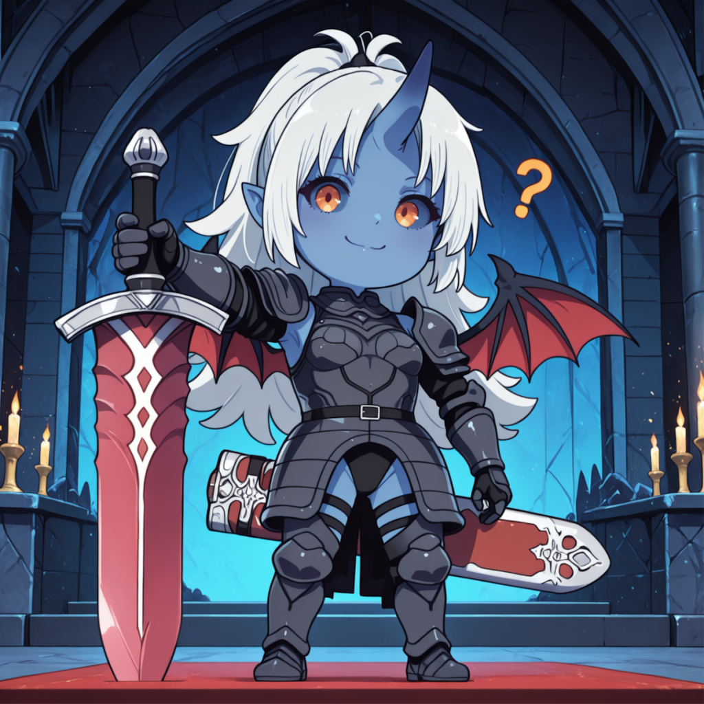 セリフを忘れる魔王様