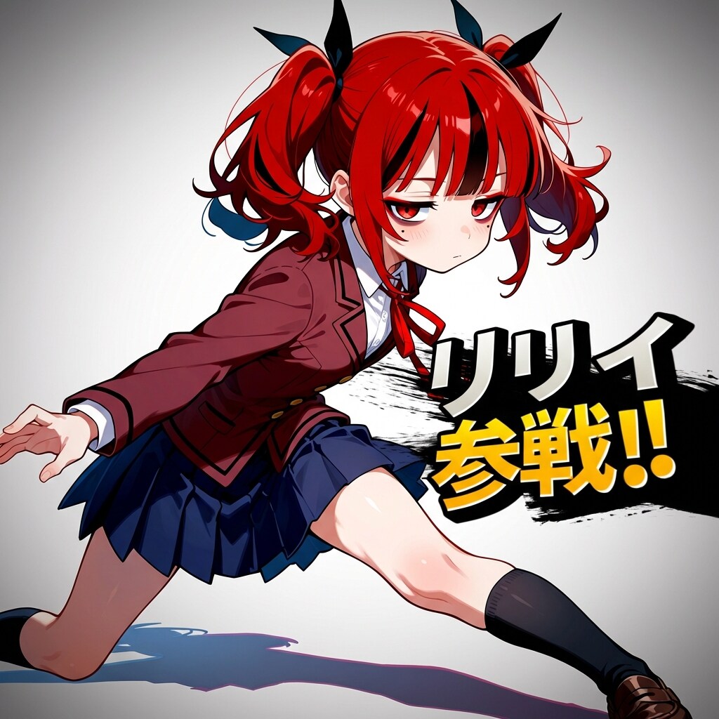 じゃーん。あたし、参戦。
