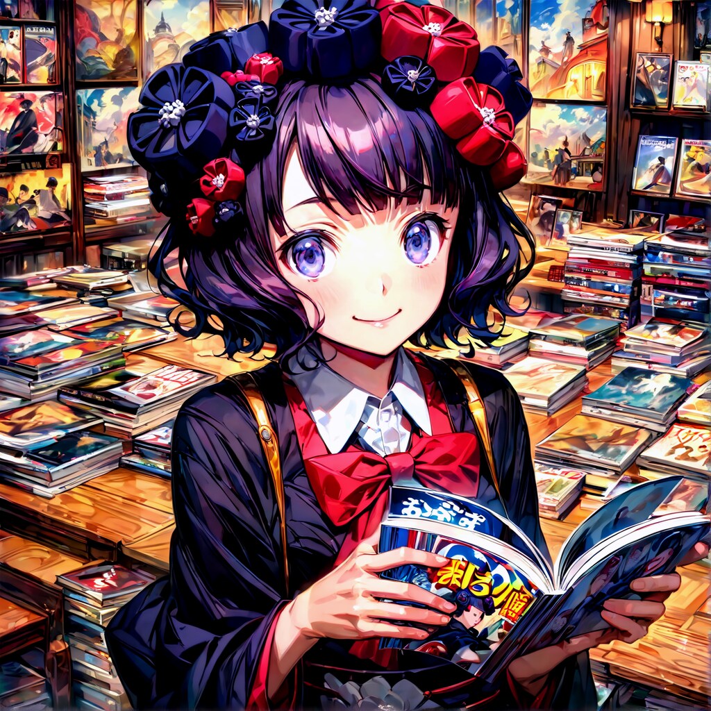 現代の浮世絵を読む北斎ちゃん