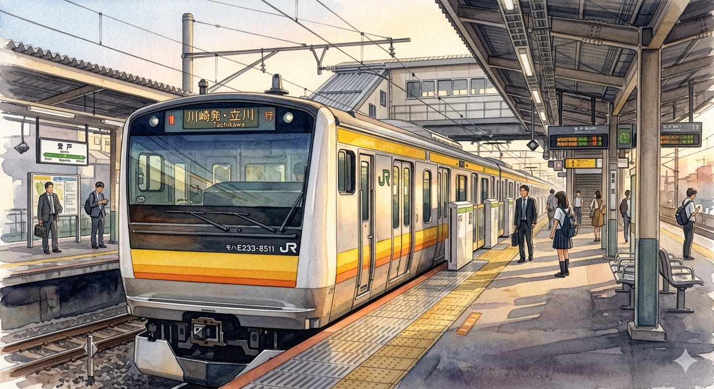 今日も貴方と南武線。