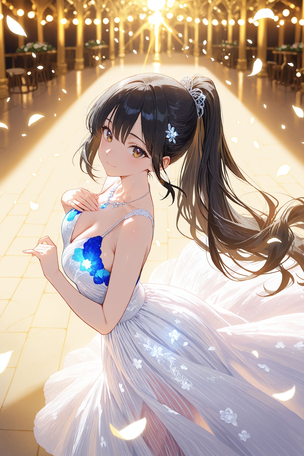 異世界の女神さま（アマテラスさん　ドレスVer）