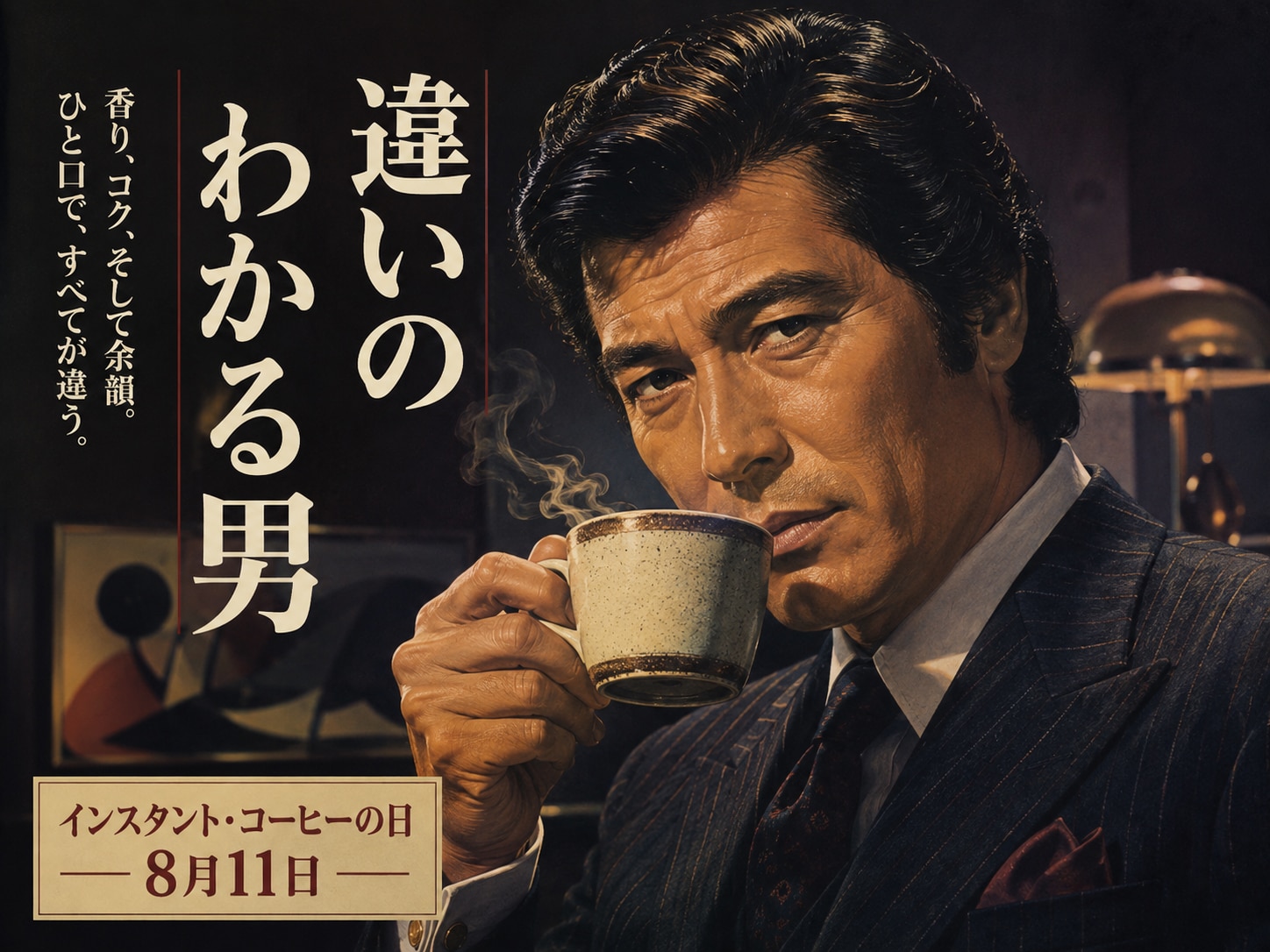 [今日は何の日 8/11] インスタント・コーヒーの日