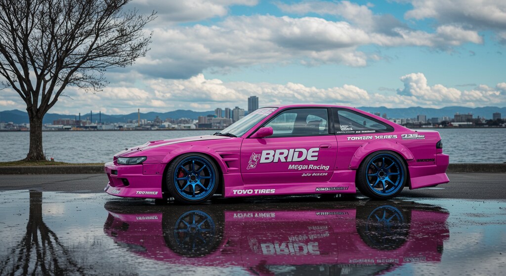 S13シルビアのドリ車